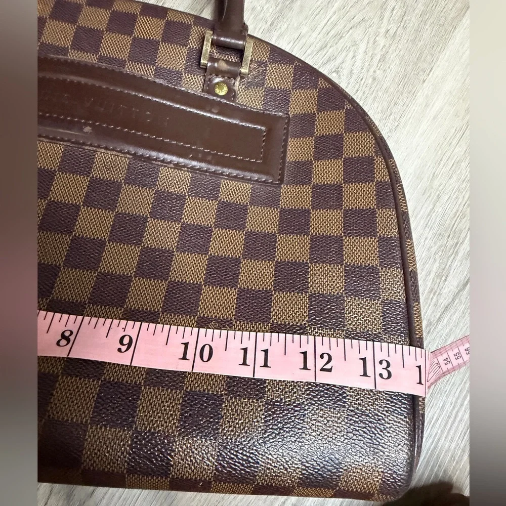 Louis Vuitton Brown Damier Ebene Dome Satchel - Brown - Picture 12 of 14